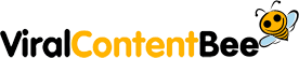 Viral Content Bee Logo